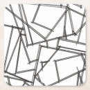 Recherche de dessin géométrique dessous de verres Abstrait
