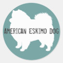 Suche nach eskimo aufkleber Amerikanischer eskimo hund