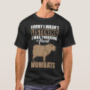 Recherche de wombat tshirts Animal