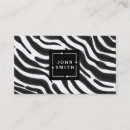 Suche nach und schwarzer zebra visitenkarten Make up