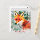 Suche nach red fox postkarten Niedlich