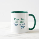 Recherche de professionnel tasses Typographie