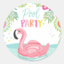 Recherche de flamands autocollants Tropical