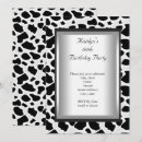 Recherche de peau vache invitations Fête d'anniversaire