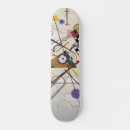 Recherche de composition skateboards Abstrait