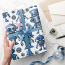 Recherche de futuriste papier cadeau Boy