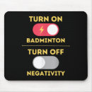Recherche de badminton tapis souris Joueur de badminton