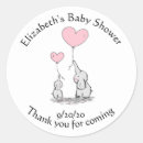 Suche nach rosa elefant aufkleber Baby shower