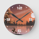 Recherche de paysage marin horloges Coucher de soleil