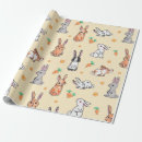 Recherche de bunnies papier cadeau Lapin
