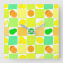 Recherche de vert citron horloges Blanc
