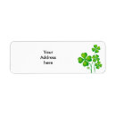 Recherche de st patrick day étiquettes adresse retour Clou