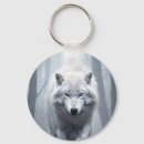 Suche nach weißer wolf schlüsselanhänger Wald