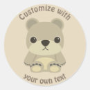 Recherche de teddy bear autocollants Personnalisation