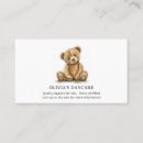 Suche nach teddy alle visitenkarten Teddybär