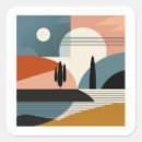 Recherche de paysage abstrait autocollants Nature