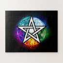 Recherche de pentagram puzzles Wiccan
