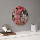 Recherche de feuille rouge horloges Botanique