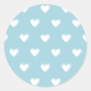 Recherche de motif minimaliste autocollants Bleu