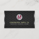 Recherche de métal foncé cartes visite Consultant