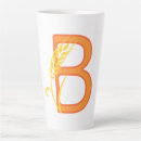 Recherche de lettre monogramme tasses Typographie