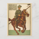 Suche nach vintages militär postkarten Kavallerie