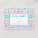 Recherche de motif bohème cartes visite Tendance