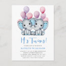 Recherche de twin baby shower garçon invitations Bleu