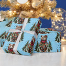 Suche nach weihnachtsbär geschenkpapier Blau