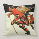 Suche nach eis hockey kissen Vintag