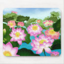 Recherche de fleur nénuphar tapis souris Peinture