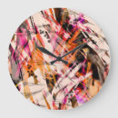 Recherche de aquarelle abstraite horloges Motif