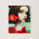 Suche nach schöne frau puzzle Fantasie