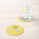 Recherche de plumerias dessous de verres Jaune