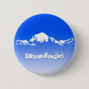 Recherche de montagne badges Bleu