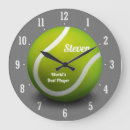 Recherche de joueur de tennis horloges Humour