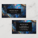 Recherche de gemme opale cartes visite Holographique