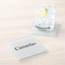 Recherche de canadien dessous de verres Feuille
