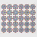 Recherche de fleur papier cadeau Mandala