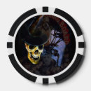 Recherche de sorcière jetons poker Halloween