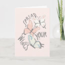 Recherche de ailes papillon vœux cartes Encouragement