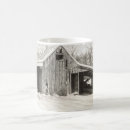 Recherche de grange rustique tasses Hiver