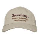 Recherche de cache casquettes Géocachage