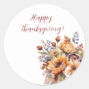 Recherche de de bon thanksgiving autocollants Floral
