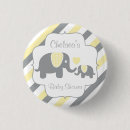 Recherche de baby shower jaune badges Animal
