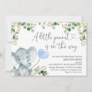 Recherche de elephant baby shower invitations Verdure