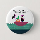 Recherche de pirate de garçon badges Anniversaire