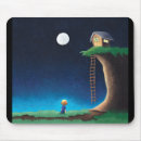 Recherche de lune tapis souris Ciel nocturne