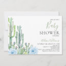 Recherche de succulent baby shower invitations Fiesta