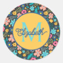 Suche nach rosa und blaue blumen aufkleber Blumig